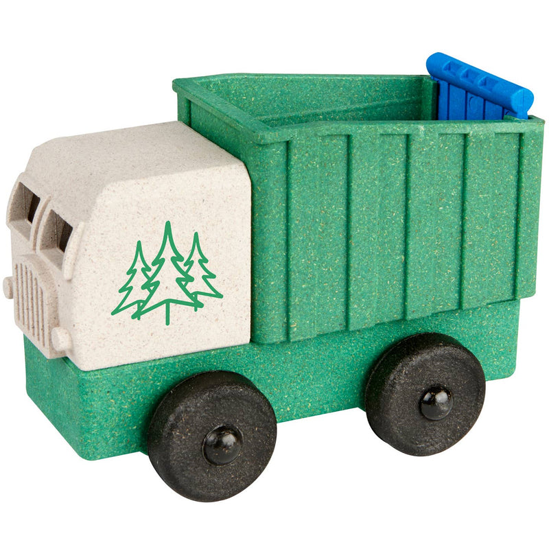 Luke's Toy Factory Green Dump Truck