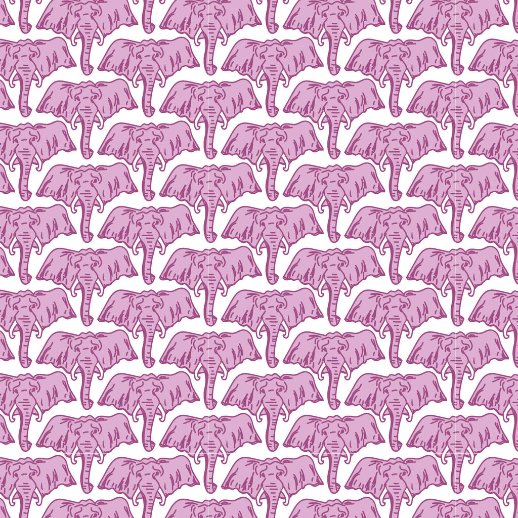 Lila + Hayes Alden Pajama Set in Pink African Elephants