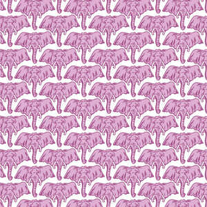 Lila + Hayes Alden Pajama Set in Pink African Elephants