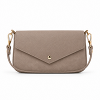 German Fuentes Handbags - Leather and Suede Crossbody Bag GF0913