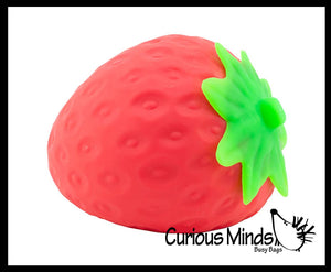 Curious Minds Toys Jumbo Strawberry Stress Ball