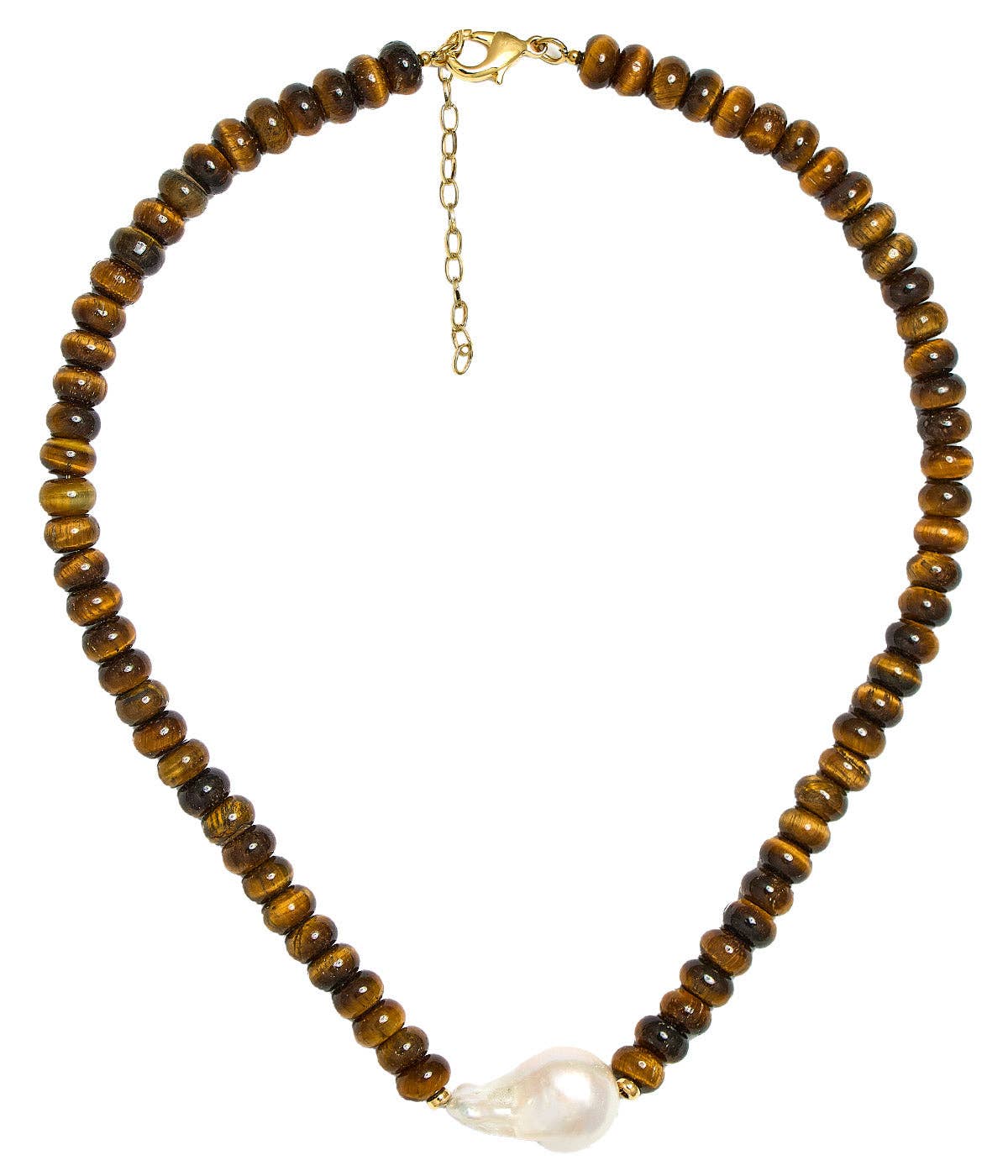 Lisi Lerch Susie Quartz Beaded Necklace with Freshwater Pearl