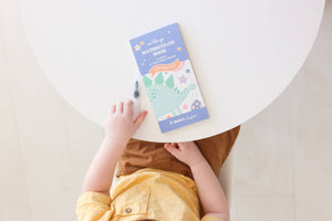 MagicPlaybook Dinosaur Watercolor Book for Kids Portable, Screen-Free Art