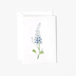 emily lex studio Delphinium Mini Enclosure Card