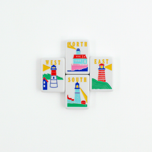 My Fair Mahjong The New England Series: Mahjong Set with Nautical Flair