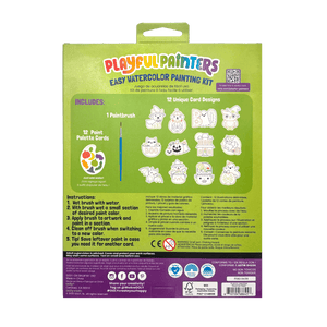 OOLY Playful Painters Trick or Treat Easy Watercolor Painting