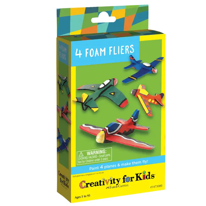 Faber-Castell Foam Airplane Stunt Squadron Mini Craft Kit