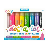 OOLY Dot-A-Lot Dimensional Craft Paint - Bright