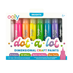 OOLY Dot-A-Lot Dimensional Craft Paint - Bright