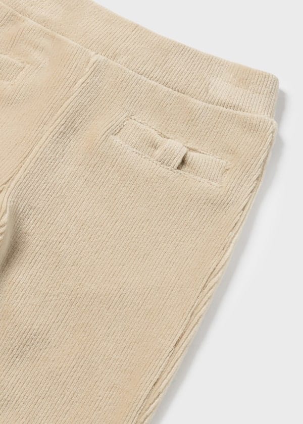 Mayoral Baby Corduroy Leggings in Sepia