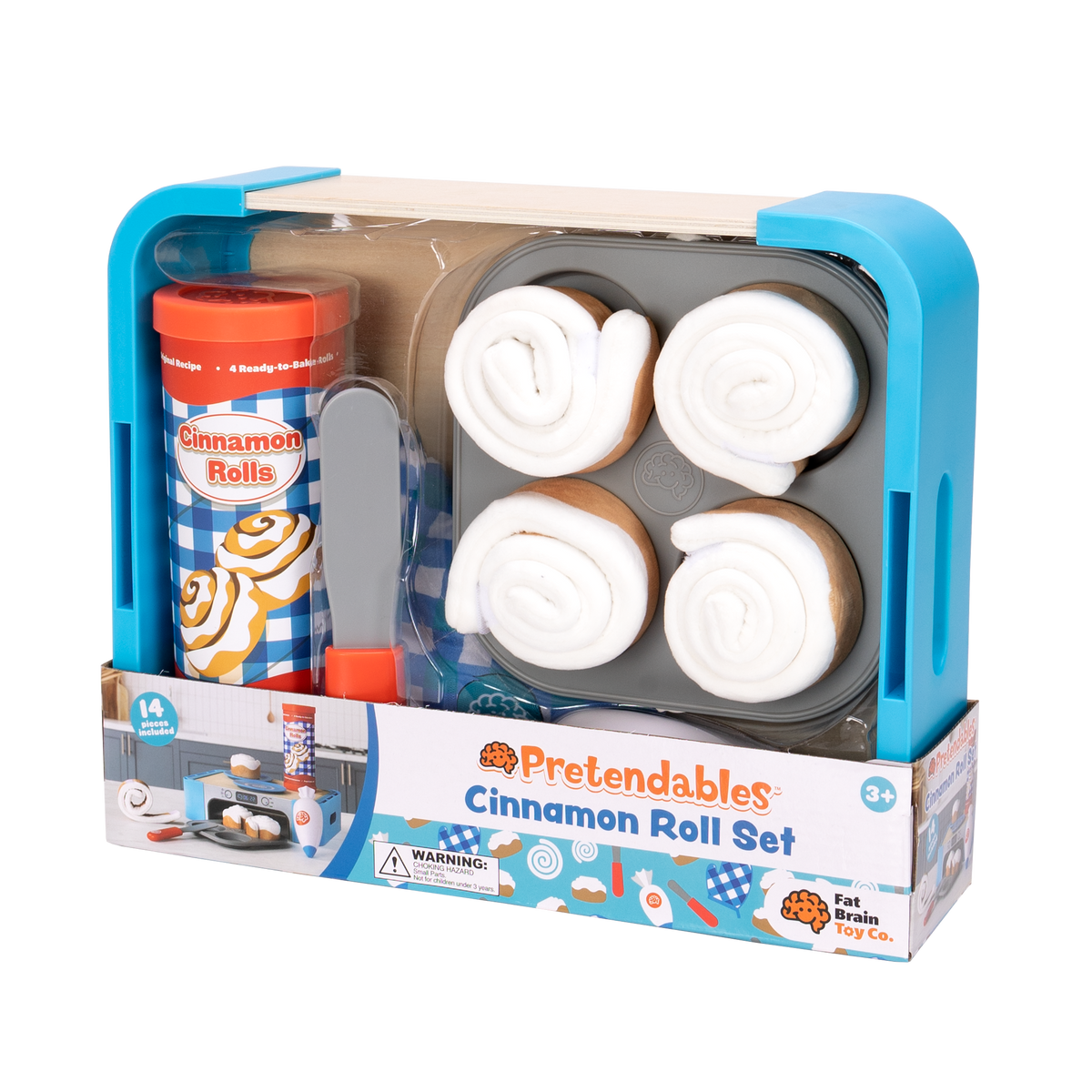 Fat Brain Toy Pretendables Cinnamon Roll Set