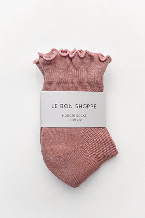 Le Bon Shoppe Ruffled Hugger Crew Socks - Multiple Colors!
