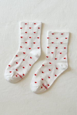 Le Bon Shoppe - Heart Sneaker Socks (multiple colors)