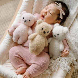 Cuddle + Kind Baby Boucle Bear-Multiple Colors!