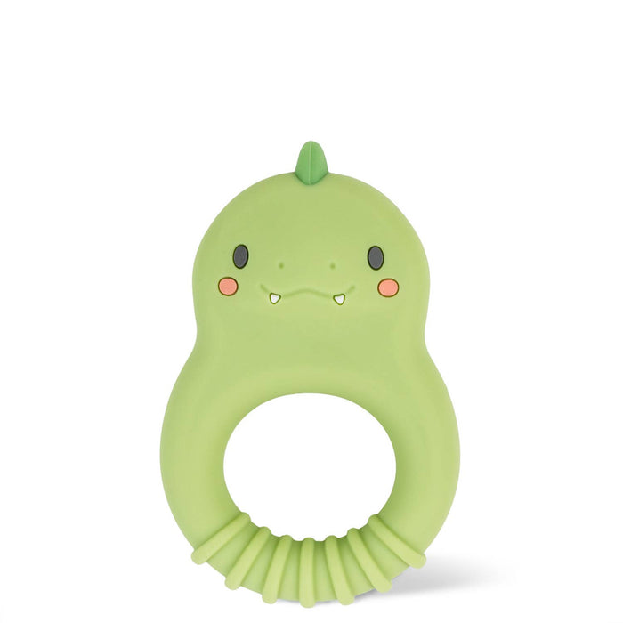 Tiger Tribe Dino Silicone Teether