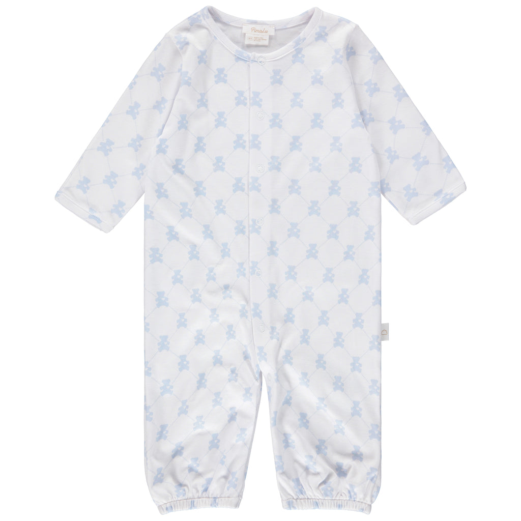 Pimalu Converter Gown in Blue Teddy Bear