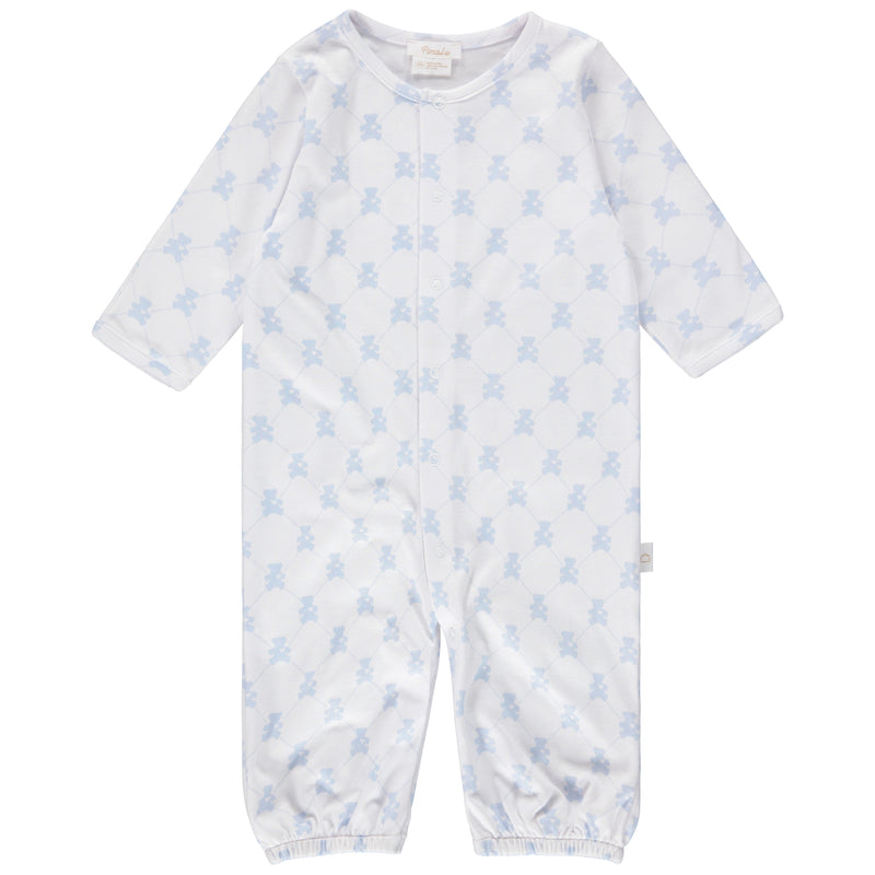 Pimalu Converter Gown in Blue Teddy Bear