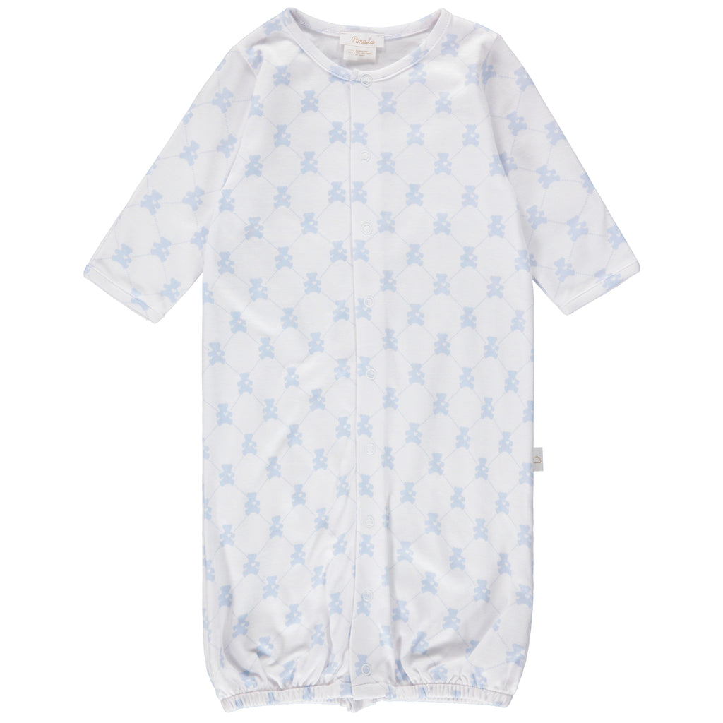 Pimalu Converter Gown in Blue Teddy Bear