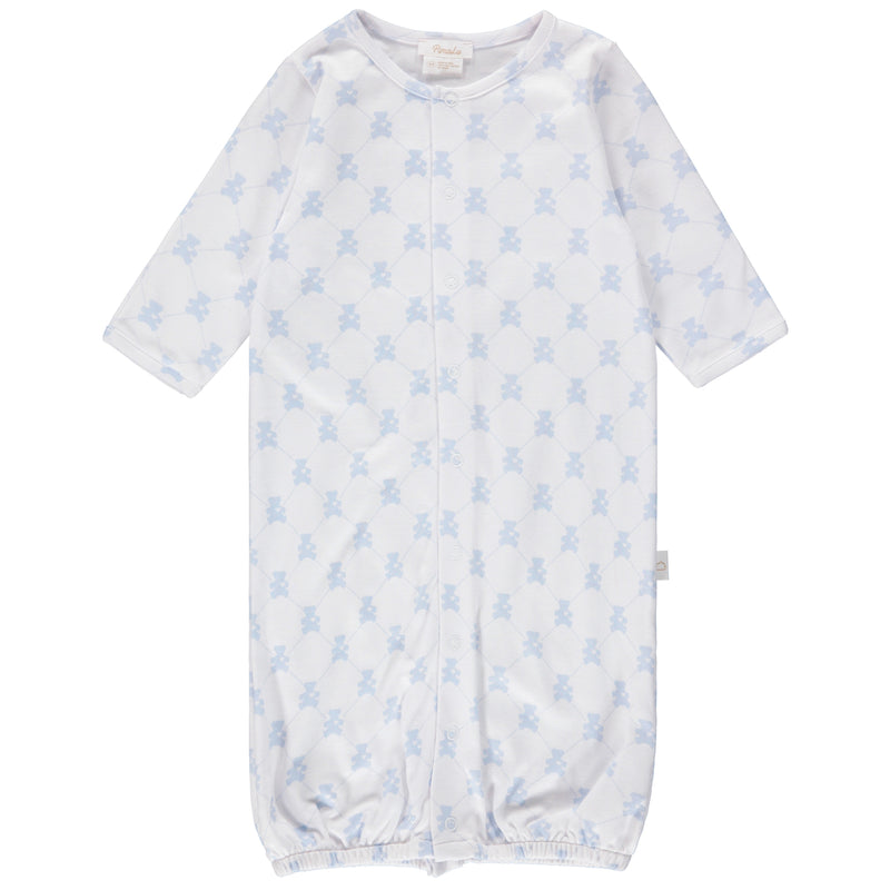 Pimalu Converter Gown in Blue Teddy Bear