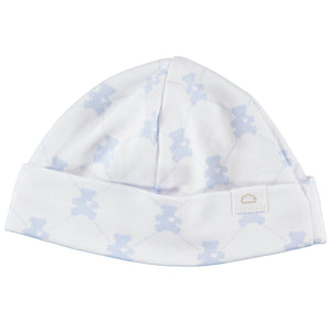 Pimalu Hat in Light Blue Teddy Bears