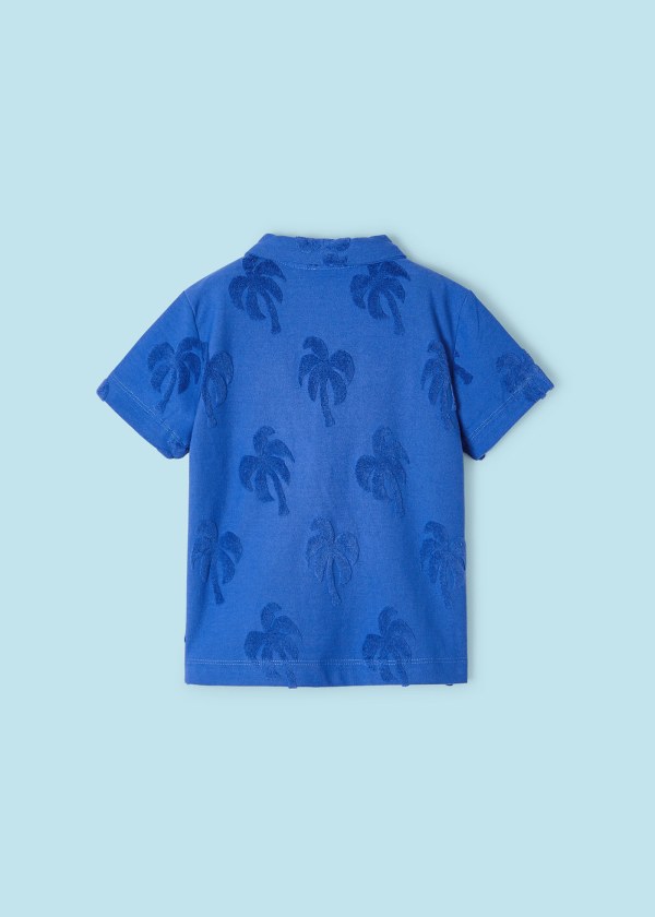 Mayoral Short Sleeve Polo in Riviera Palms