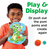 Faber-Castell Pom Pom Dinosaur Pictures Activity Kit