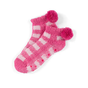 Shiraleah Chlo Home Socks in Fuschia