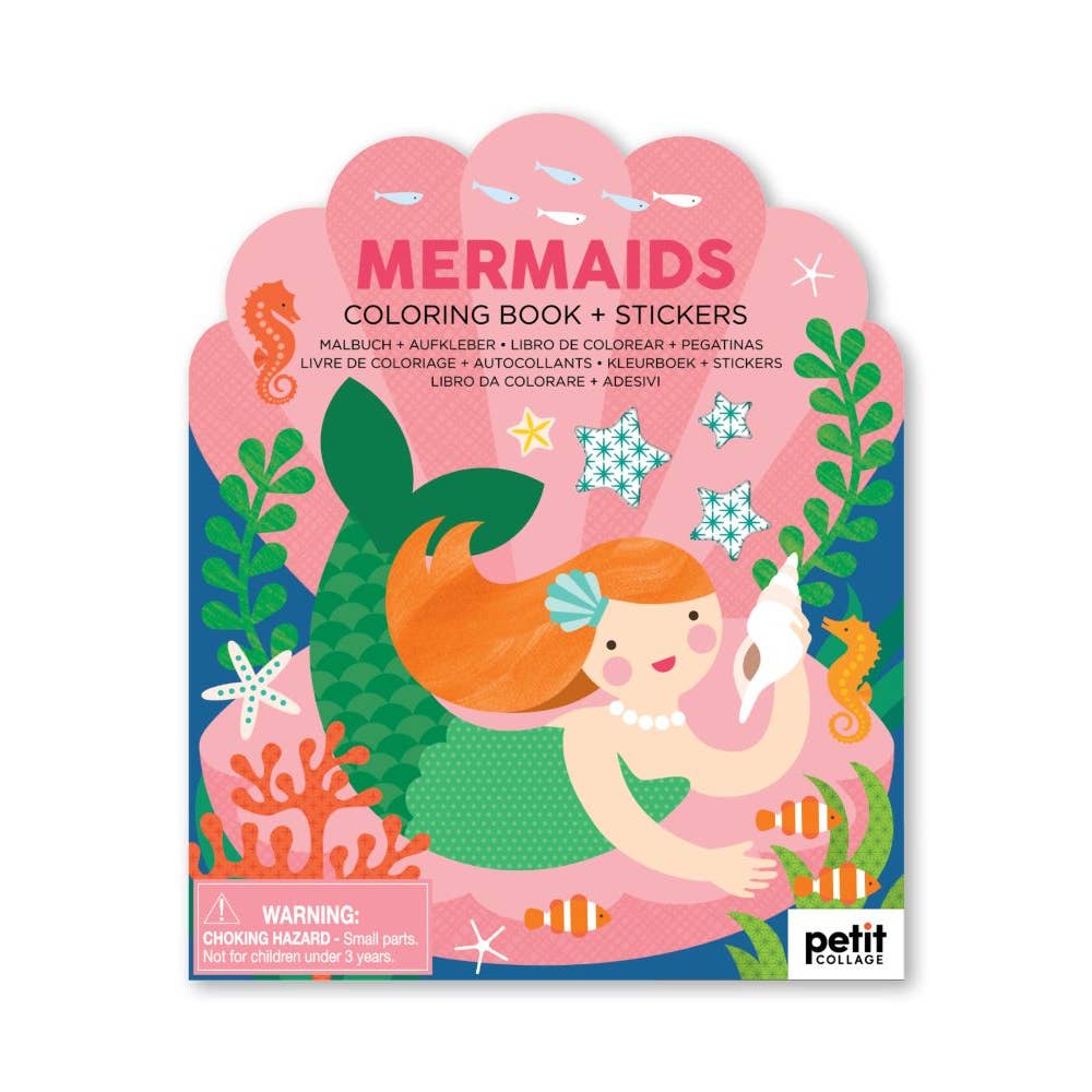 Chronicle Books Coloring Book with Stickers-Multiple Styles!