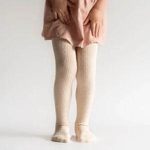 Little Stocking Co. Cable Knit Tights - Multiple Colors!