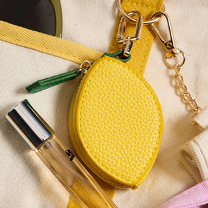 Frem NYC Lemon Leather Bag Charm