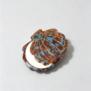 DAYLA Seashell Compact Mirror