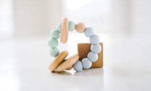 Bannor Toys Classic Teether Wooden Baby Toys