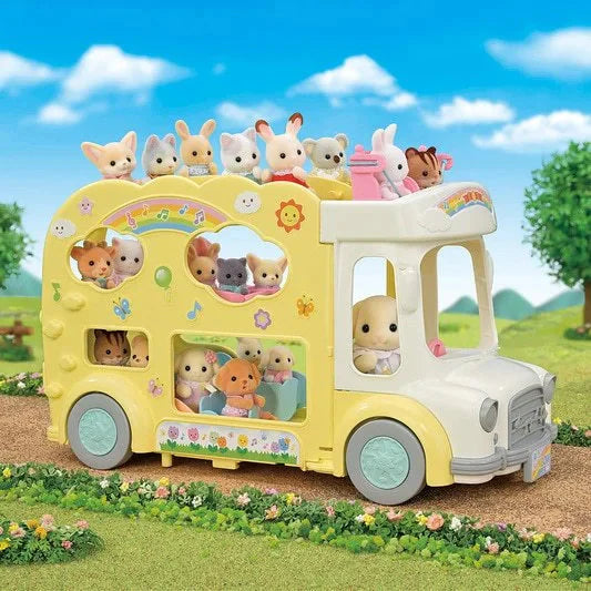 Calico Critters Rainbow Nursery Bus