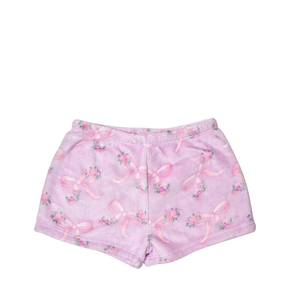 Orchid Floral Bow Print
