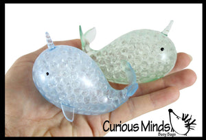 Curious Minds Toys Narwhal Sensory Stress Toy