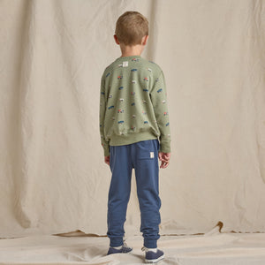 Coop Kids by Pink Chicken Play Sweatshirt in Racecars