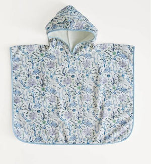 Timo + Violet Blue Coral Reef Swim Poncho
