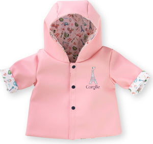 Corolle Weekend in Paris Reversible Raincoat for 12" Doll