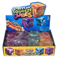 Curious Minds Toys Marbled Square Squishy
