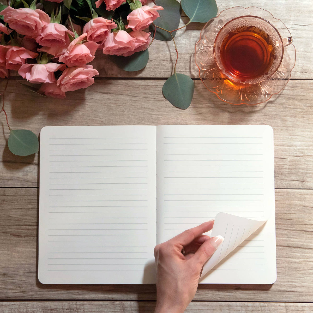 Studio Oh! Keep Blossoming Medium Coptic-Bound Journal