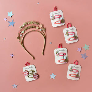 Rockahula Birthday Cake Clips