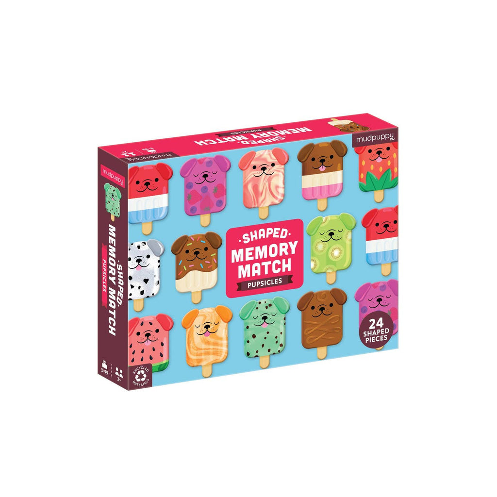 Chronicle Books Pupsicles Shaped Memory Match
