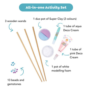 Tiger Tribe Pastel Power Magic Wand Kit