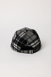 PLAID CHECK CAP