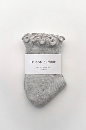 Le Bon Shoppe Ruffled Hugger Crew Socks - Multiple Colors!