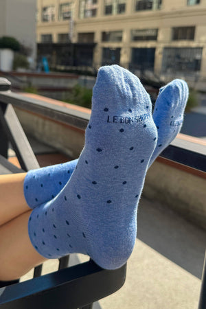 Le Bon Shoppe - Polka Dot Sneaker Socks (Multiple colors)