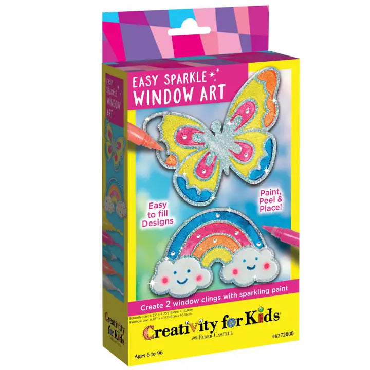 Faber-Castell Easy Sparkle Window Art Mini Craft Kit