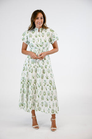 Victoria Dunn Magnolia Flutter Dress in Wildflower