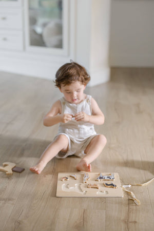 Paige Tate Farm Animals Wooden Puzzle: A Tabitha Paige Puzzle