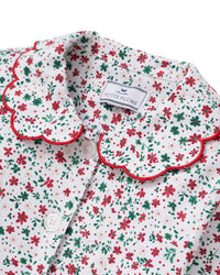 Petite Plume Children's Twill Colette Pajama Set in Winter Garden